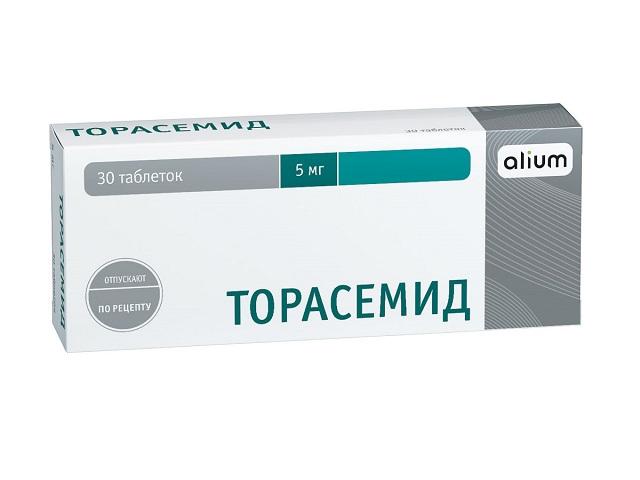торасемид 5мг №30 таб./алиум/