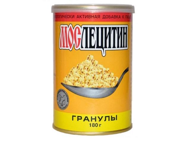 мослецитин гранулированный порошок 180г.