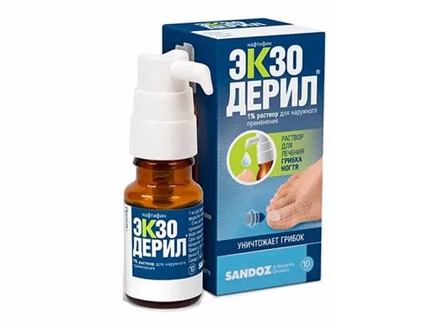 экзодерил 1% 10мл. р-р 9226