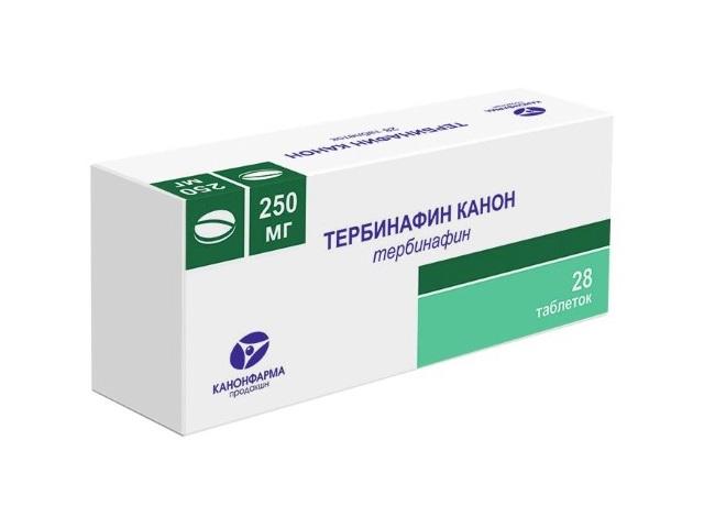 тербинафин канон 250мг. №28 таб.