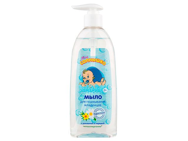 мое солнышко мыло д/подмыв. младенцев 400мл.