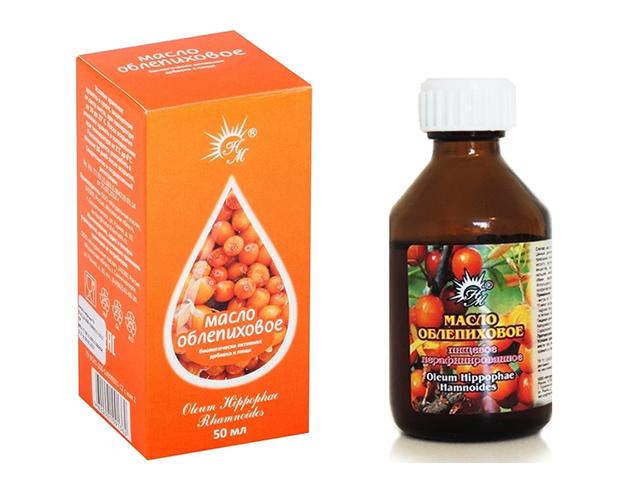 облепиховое масло 50мл. пищевое