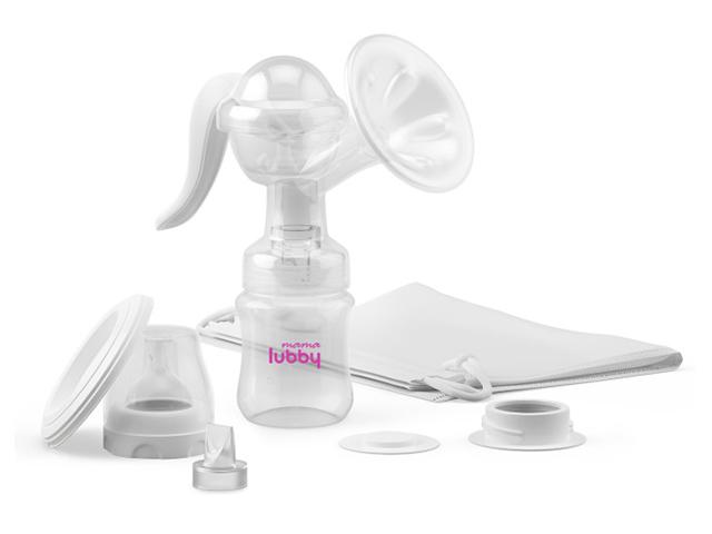 лубби  молокоотсос ручной mama lubby /29843/