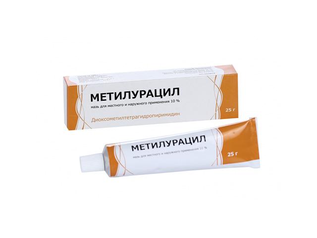 метилурацила 10% 25г. мазь /тульская/ 3035