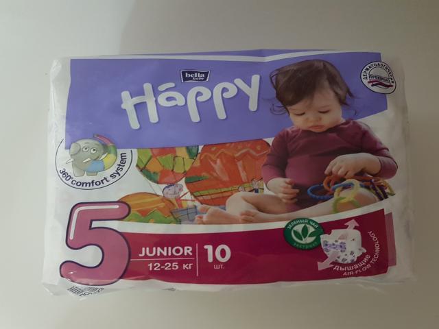 хэппи подгузники юниор 12-25кг №10 [bella happy]