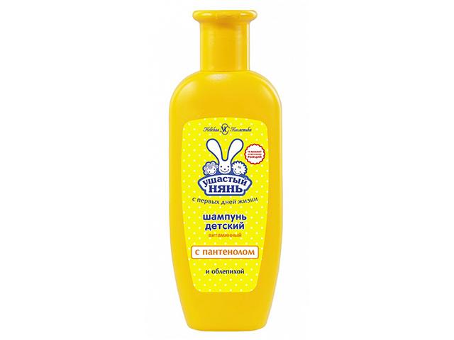 ушастый нянь шампунь детск. витаминный облепиха+пантенол 200мл.