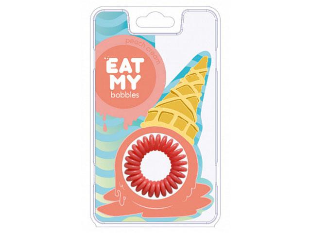 *eat my bobbles резинки для волос. сливочный персик, 3шт. 4631141311371