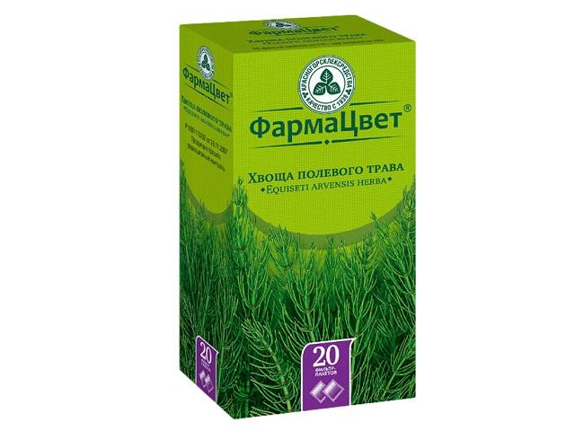 хвоща полевого трава 1,5г. №20 пак. /красногорск/ 3540