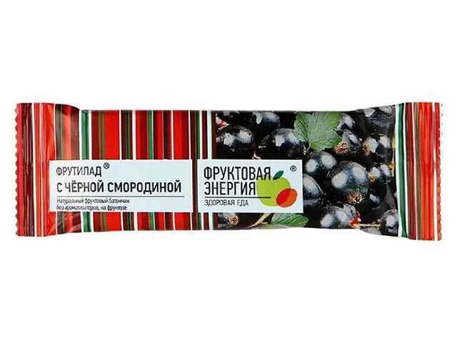 фруктовая энергия фрутилад с черной смородиной,  30г. (бад)