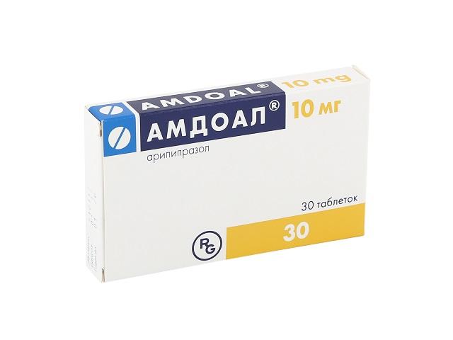 амдоал 10мг. №30 таб. /гедеон рихтер/