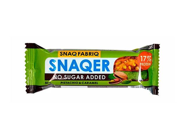 *bombbar snaq fabriq батончик глазированный фисташка и карамель. 50гр.