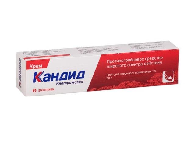 кандид 1% 20г. крем 0118
