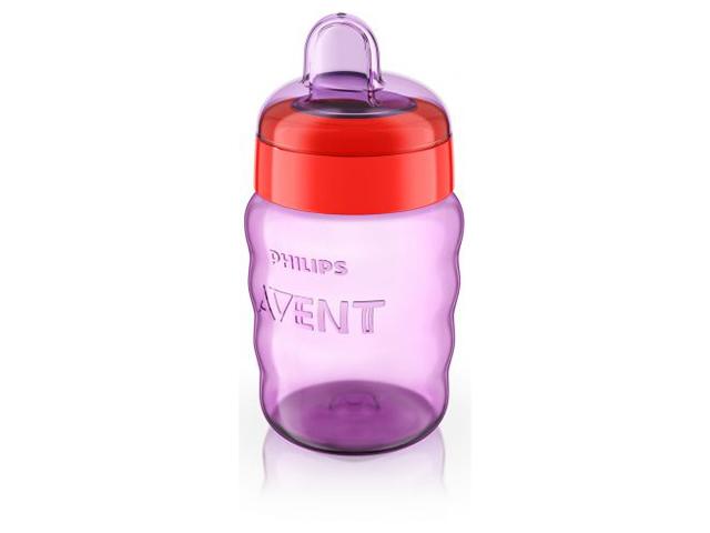 авент поильник чашка 260мл. комфорт 6+ роз. /арт.551/03/ [avent]