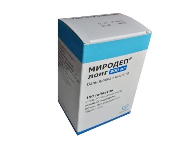 миродеп лонг 300мг. n100 таб.п/п/о
