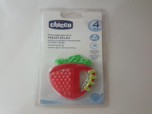 чикко прорезыватель фреш релакс охл. фрукты клубничка /арт.2041/ [chicco]