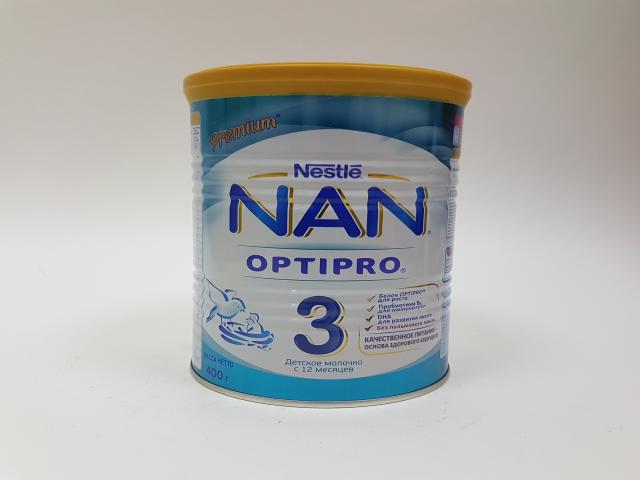 нан-3 смесь молочная 400г. (оптипро) [nan]