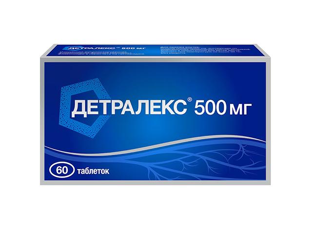 детралекс 500мг. №60 таб. 3638