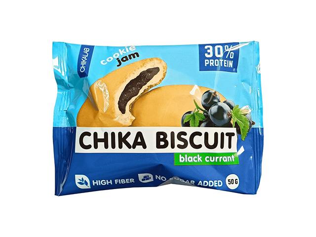 *chikalab печенье неглазированное со вкусом "бисквит черносмородиновый" 50 гр. чк285