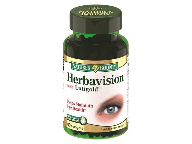 нейчес баунти гербавижн+лютиголд №60 капс. [nature's bounty]