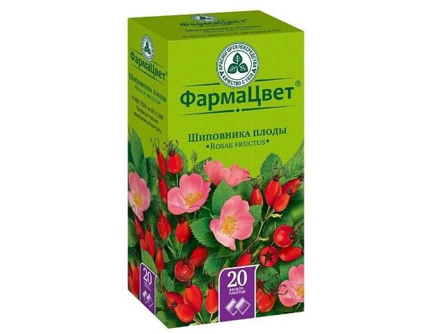 шиповника плоды 2г. №20 пак. /красногорск/ 3694