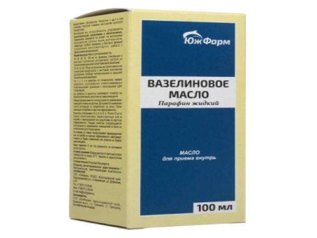 вазелиновое масло 100мл. /южфарм/ 3993