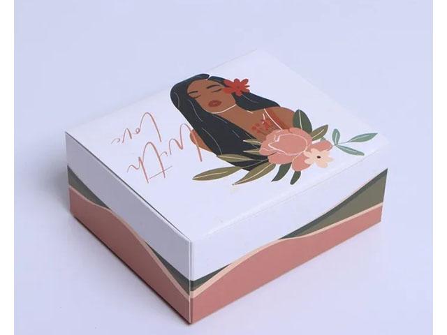 *коробка сборная "girl" 12 х 10 х 5 см. 7323097