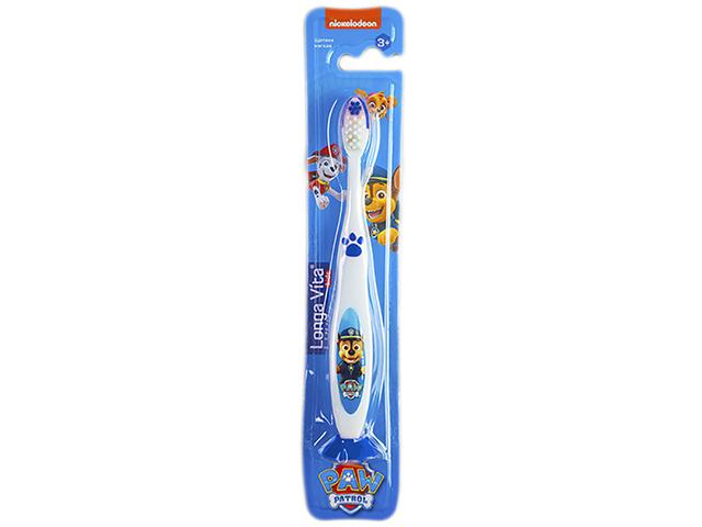 *лонга вита зубная щетка  детская 902 paw patrol от 3-х лет 131982