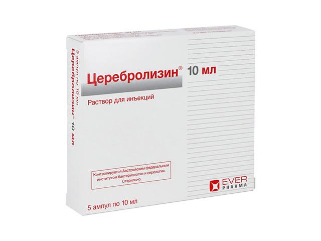 церебролизин 10мл. №5 р-р д/иньек. д/ин. амп.