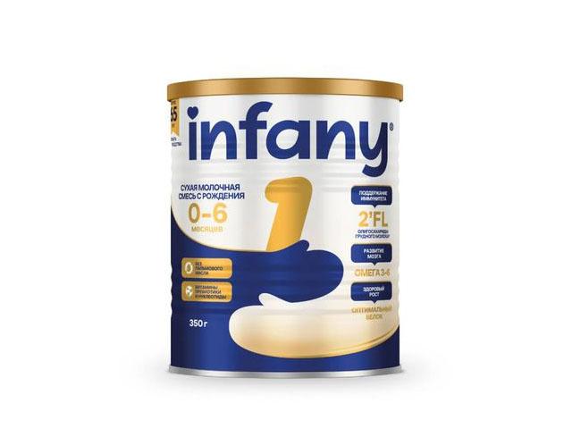 infany 1 смесь молочная сухая до 6 мес 350г