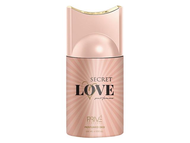 prive дезодорант-спрей жен secret love pour femme 250ml