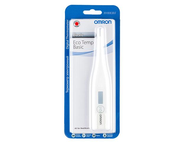 омрон термометр eco temp basic mc-246-ru [omron]