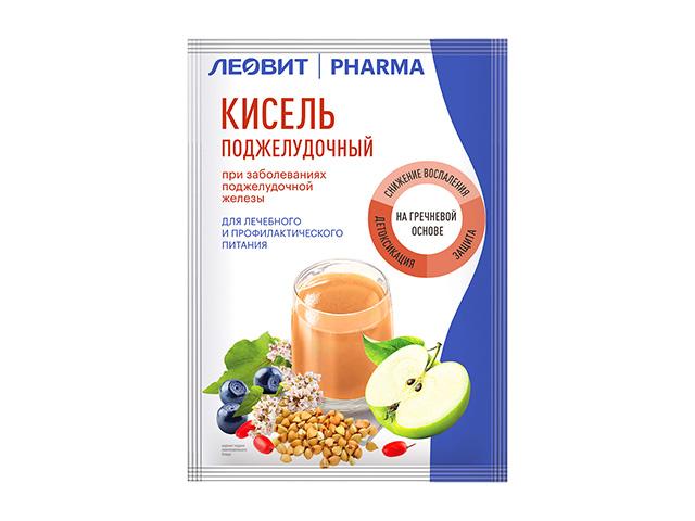 леовит pharma кисель поджелудочный 20,0