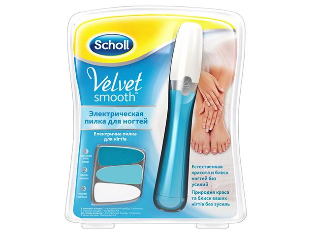 шолл вельвет смуф пилка электр. д/ногтей [scholl]