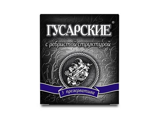 контекс гусарские презервативы №3 ребристые [contex]