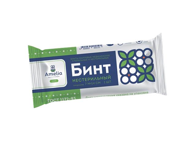 амелия бинт н/стер. 7мх14см и/у
