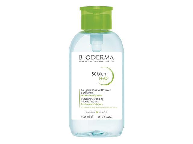 биодерма себиум н2о мицел.вода 500мл. помпа [bioderma] /арт.028642w/