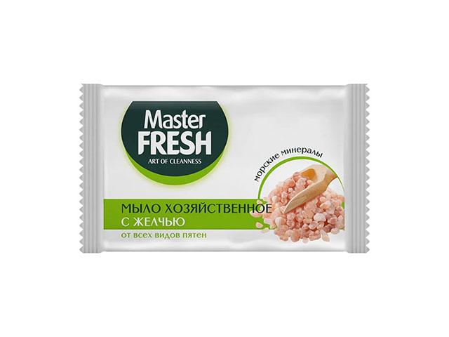 master fresh мыло хозяйственное с желчью от всех видов пятен 90г