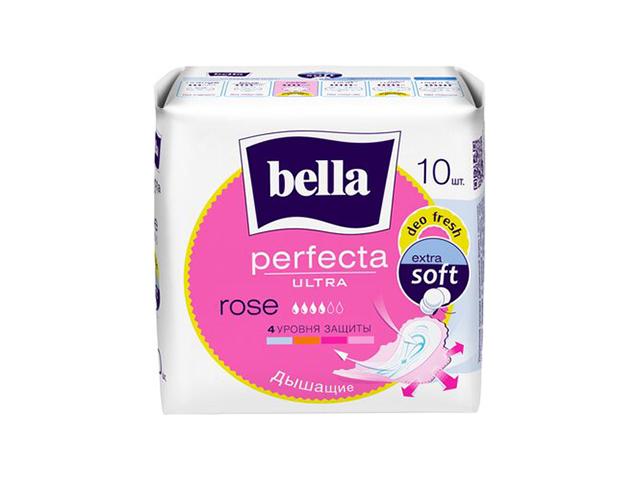 белла прокладки перфекта ультра роуз део фреш экстра софт №10 [bella]