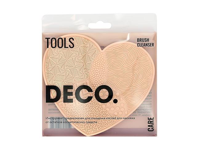 deco инструмент для очищения кистей и спонжей heart 196607 (501319)