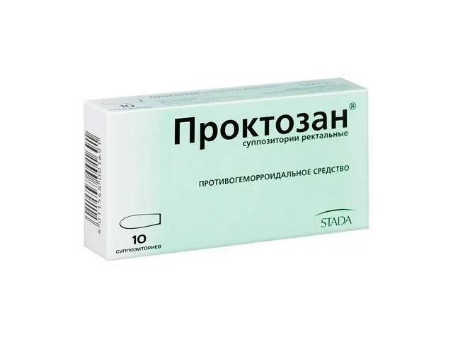 проктозан №10 супп. 1691