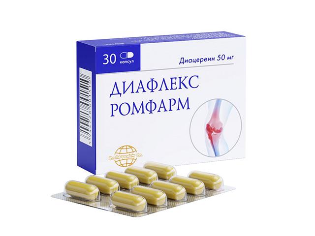 диафлекс ромфарм 50мг. №30 капс. 1510