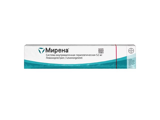 мирена 52мг система в/мат.терапевтич.№1