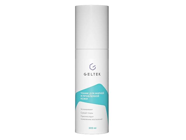 гельтек anti-acne тоник для жирной и проблемной кожи 200,0
