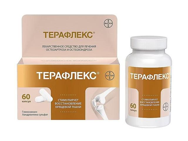 терафлекс 500мг.+400мг. №60 капс. 0313