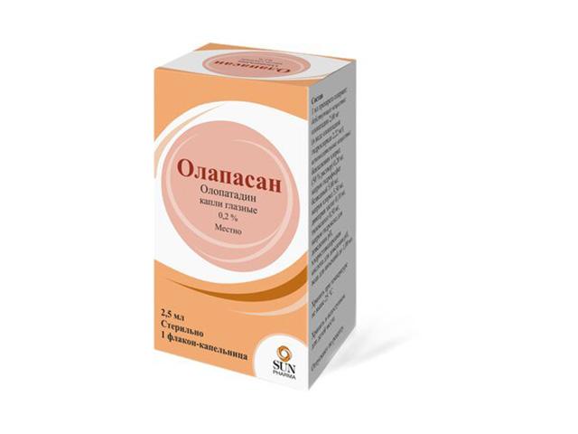 олапасан 0,2% 2,5мл гл. капли