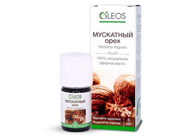 олеос масло мускатный орех 5мл. эфирное и/у [oleos] аспера