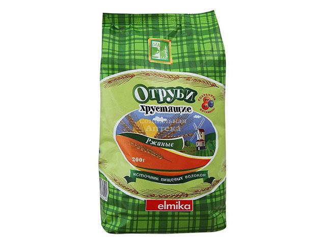 эльмика отруби хруст. ржаные 200г.