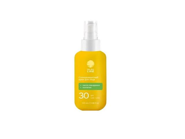 sunlike солнцезащитный крем д лица spf30  100мл 85252