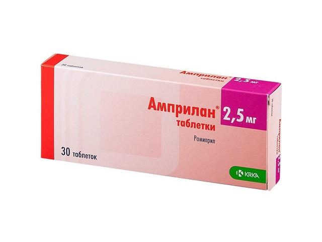 амприлан 2,5мг. №30 таб. /krka/ 5218