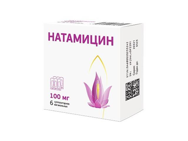 натамицин 100мг №6 супп. ваг.